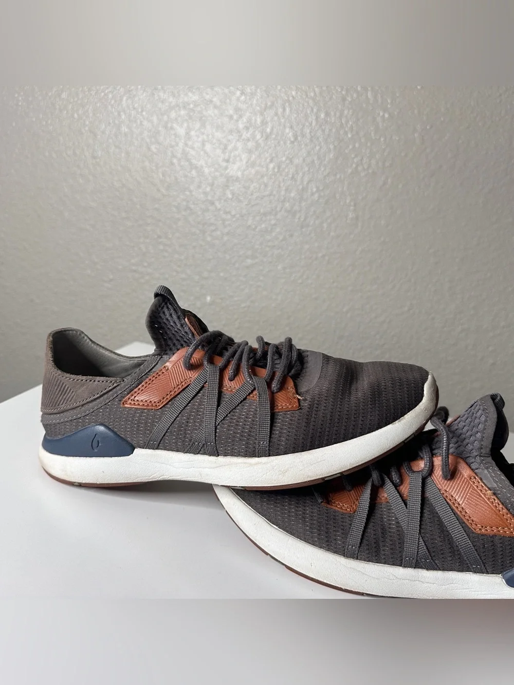 OluKai Men's Mio Lī sneakers Pavement Vintage Indigo 9